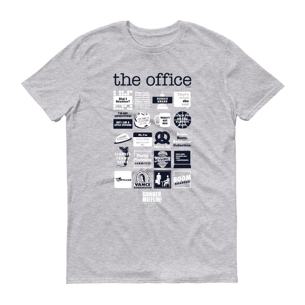 The Office Quote Mash-Up Men's Short Sleeve T-Shirt