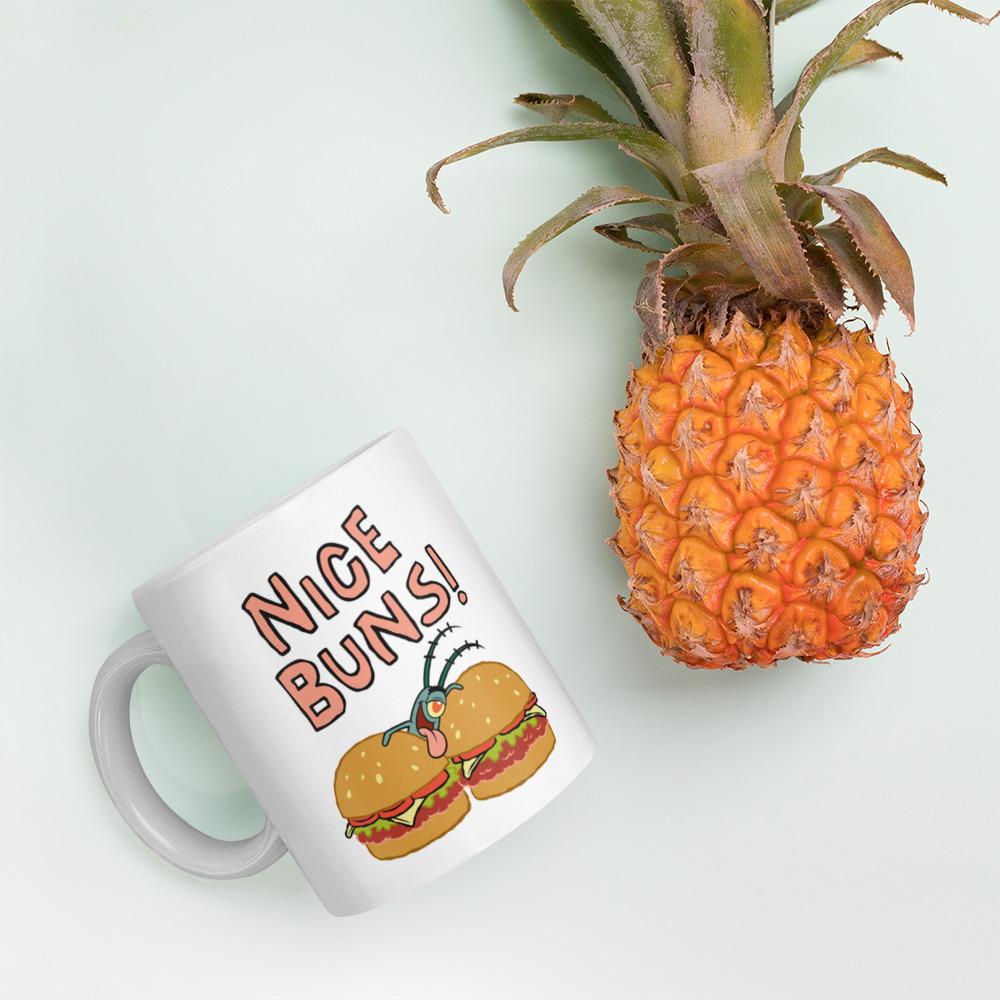 The Krusty Krab Krabby Patties White Mug