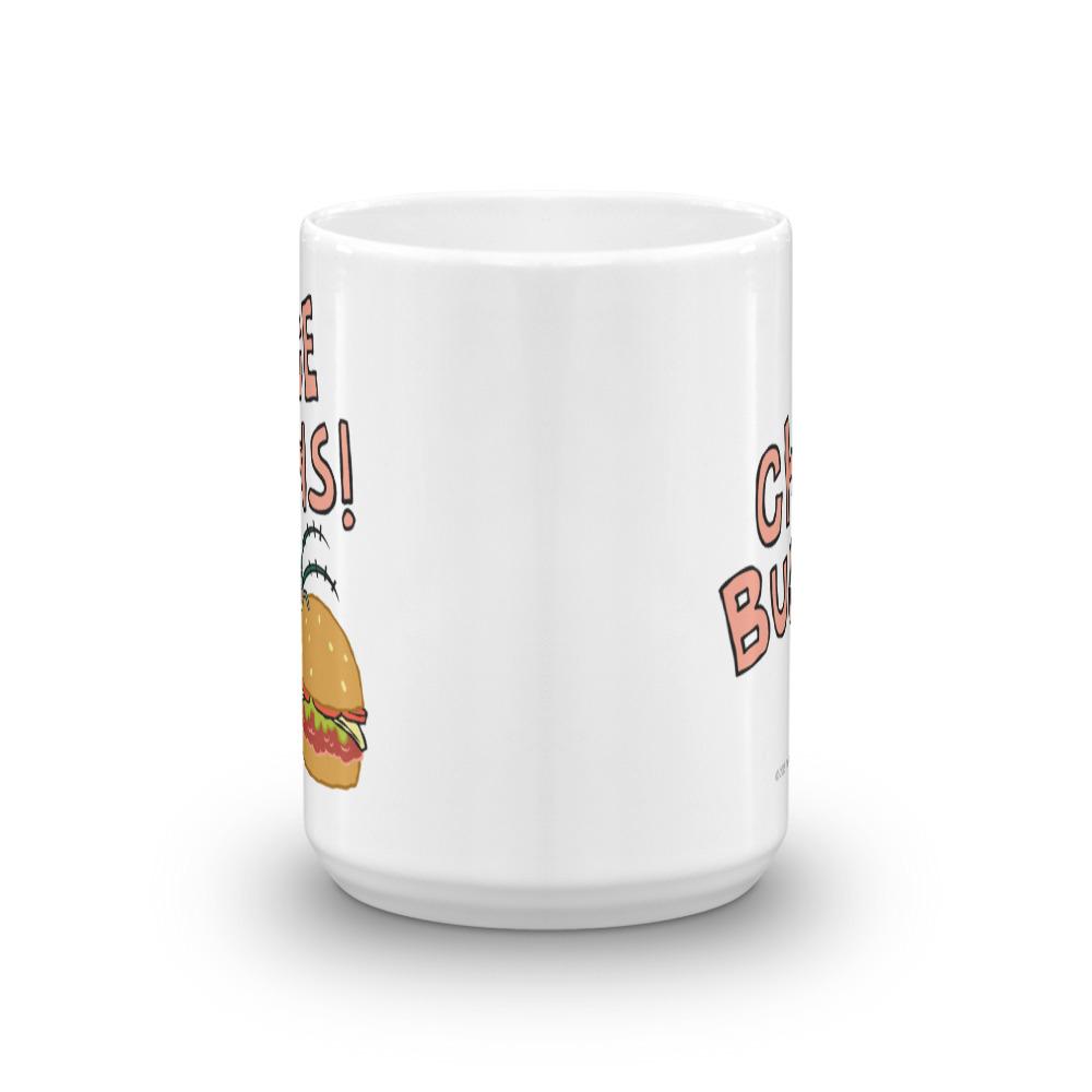 Chum Bucket Nice Buns White Mug - SpongeBob SquarePants Official Shop