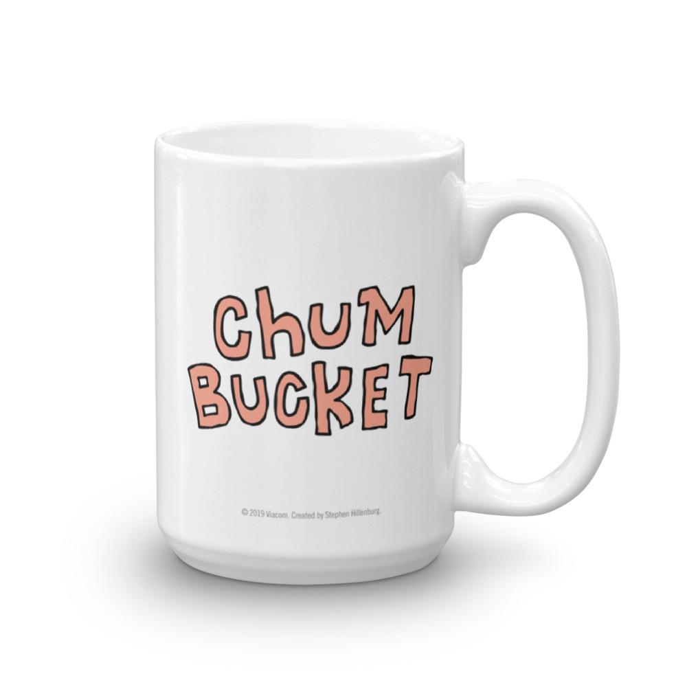 Chum Bucket Nice Buns White Mug - SpongeBob SquarePants Official Shop