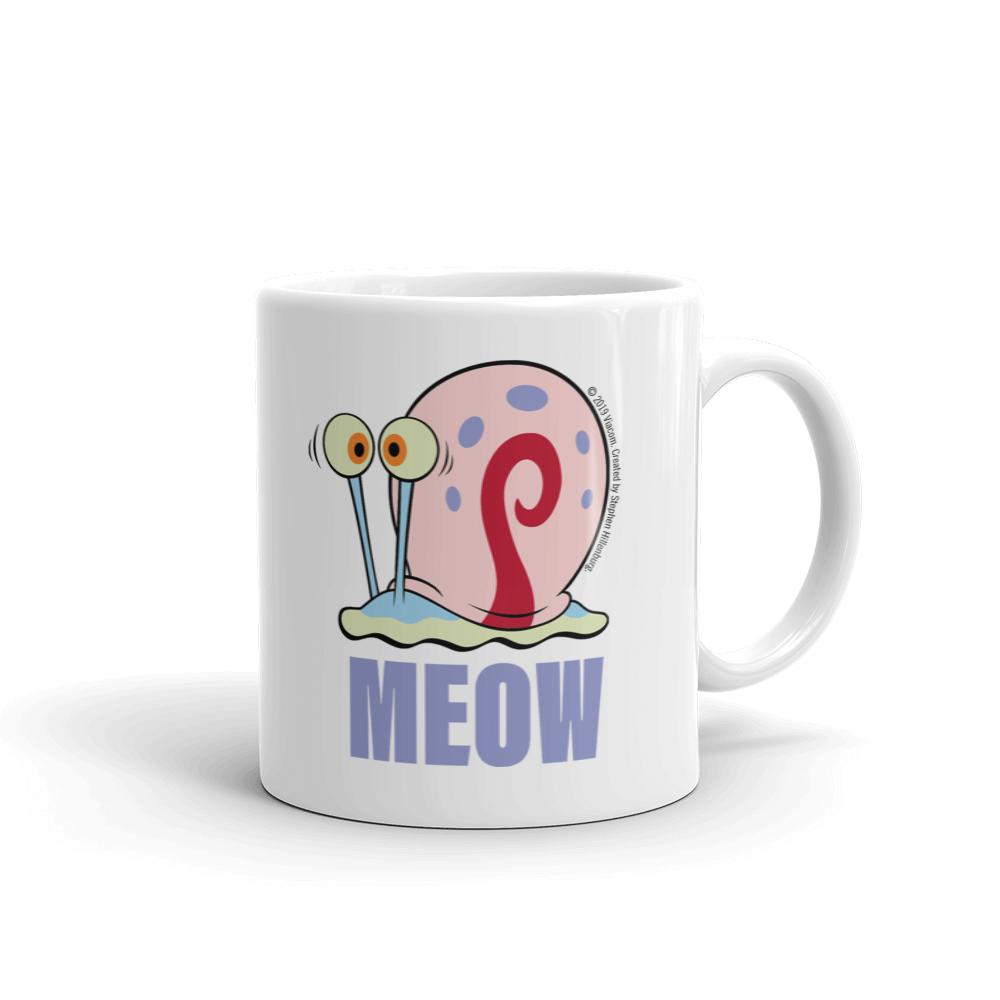 Gary Meow White Mug - SpongeBob SquarePants Official Shop