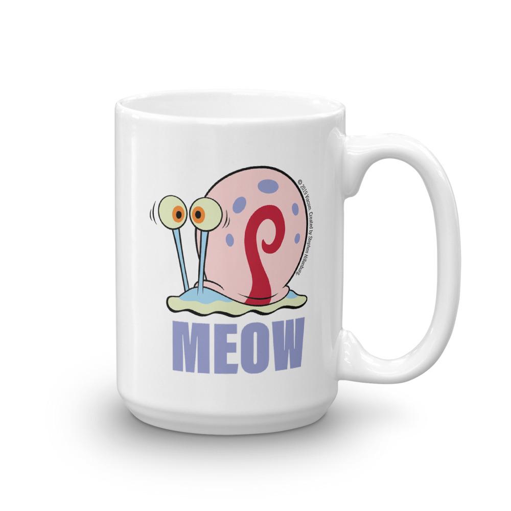 Gary Meow White Mug - SpongeBob SquarePants Official Shop