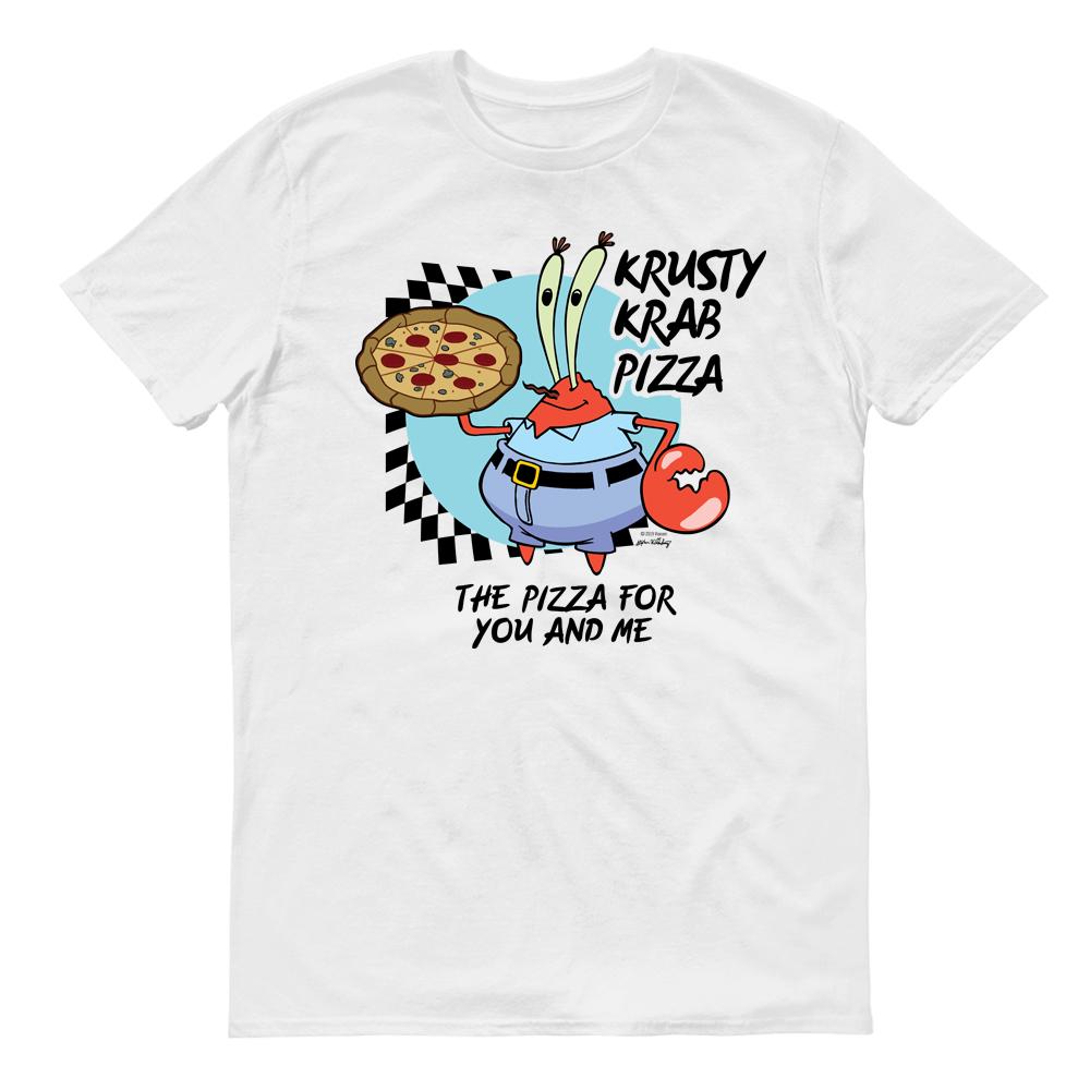 Krusty Krab Pizza Short Sleeve T-Shirt