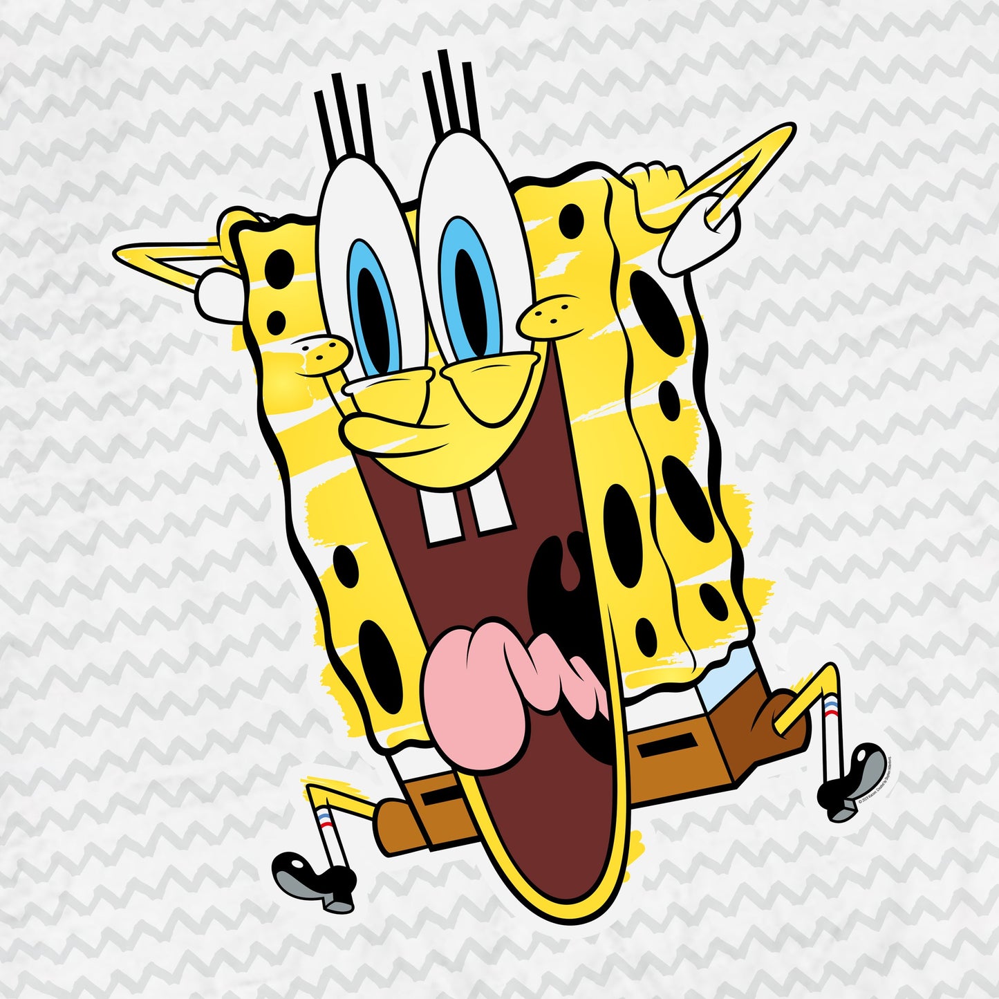 SpongeBob SquarePants Excited Sherpa Blanket - SpongeBob SquarePants Official Shop