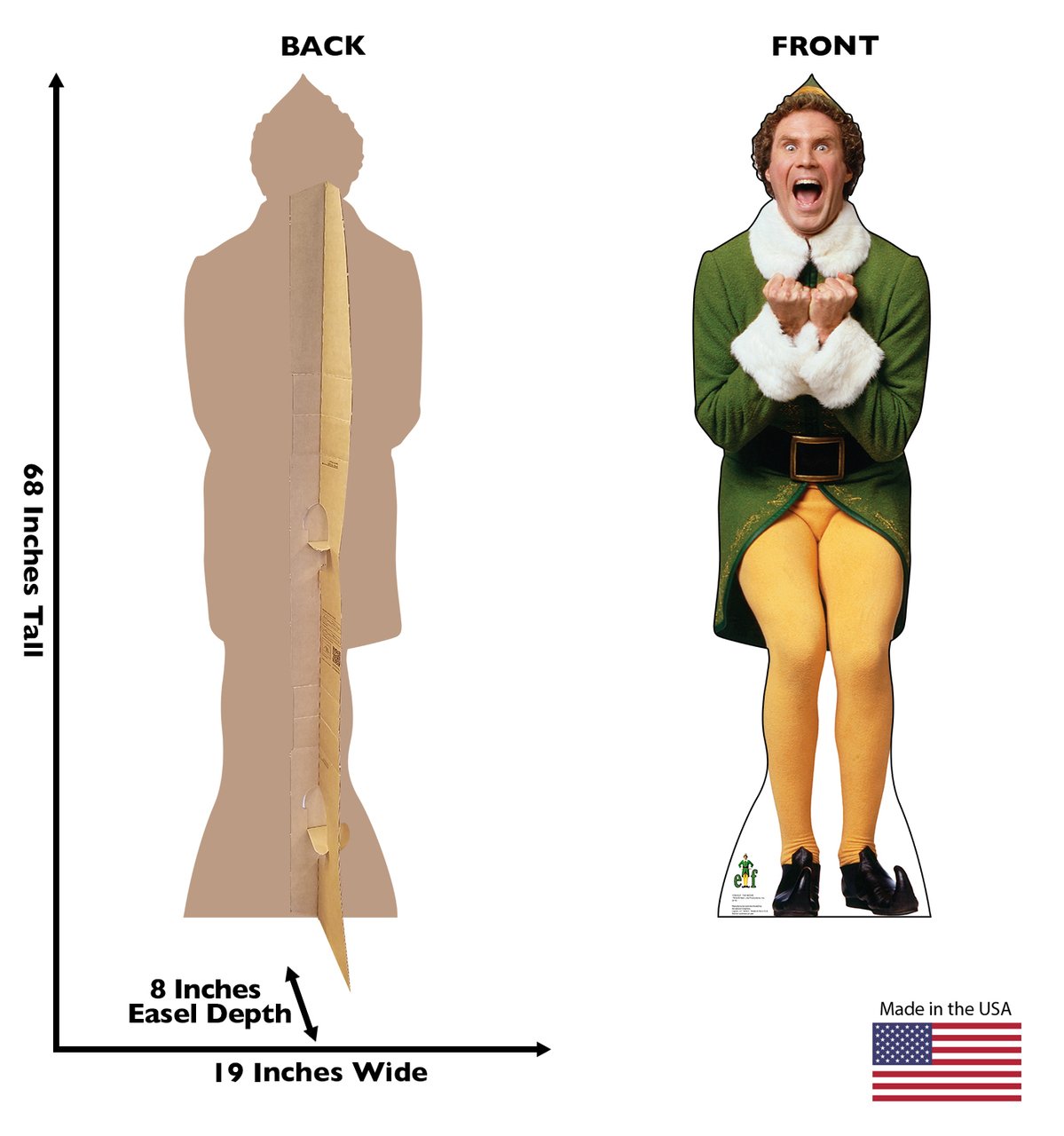 Elf Excited - Will Ferrell (Elf) Standee