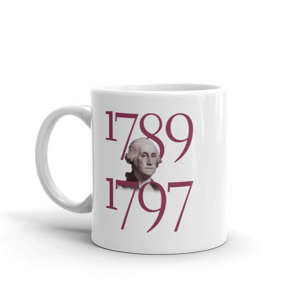 George Washington Liberty When It Begins To Take Root White Mug