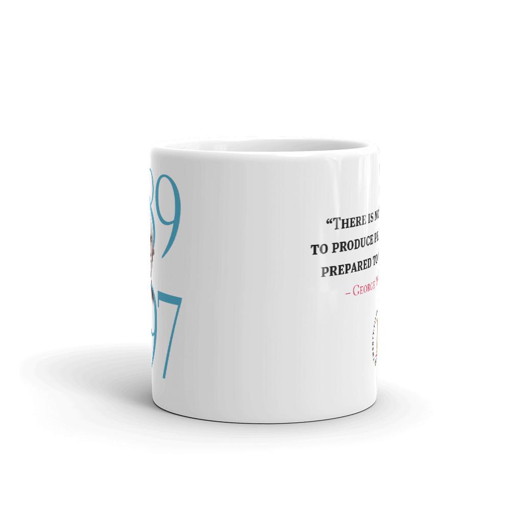 George Washington Produce Peace White Mug