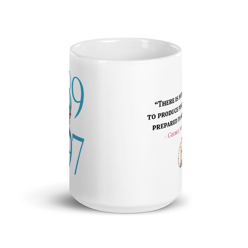 George Washington Produce Peace White Mug