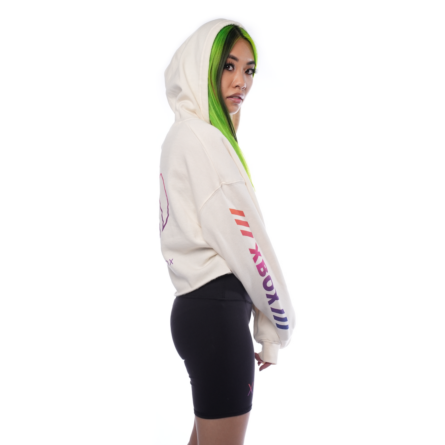 Xbox Summer Wave Women's High Waist Bike Shorts