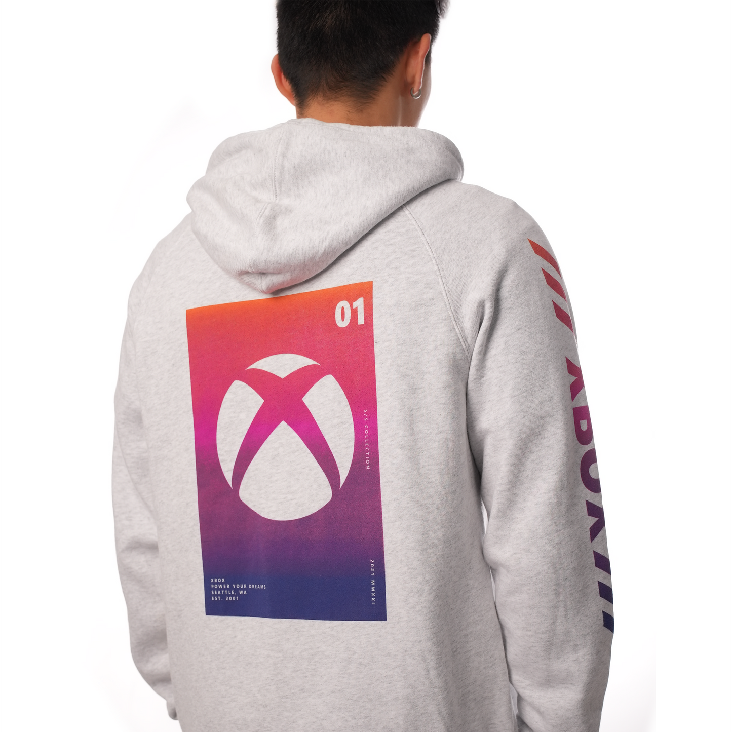 Xbox Summer Wave Ash Zip-up Hoodie