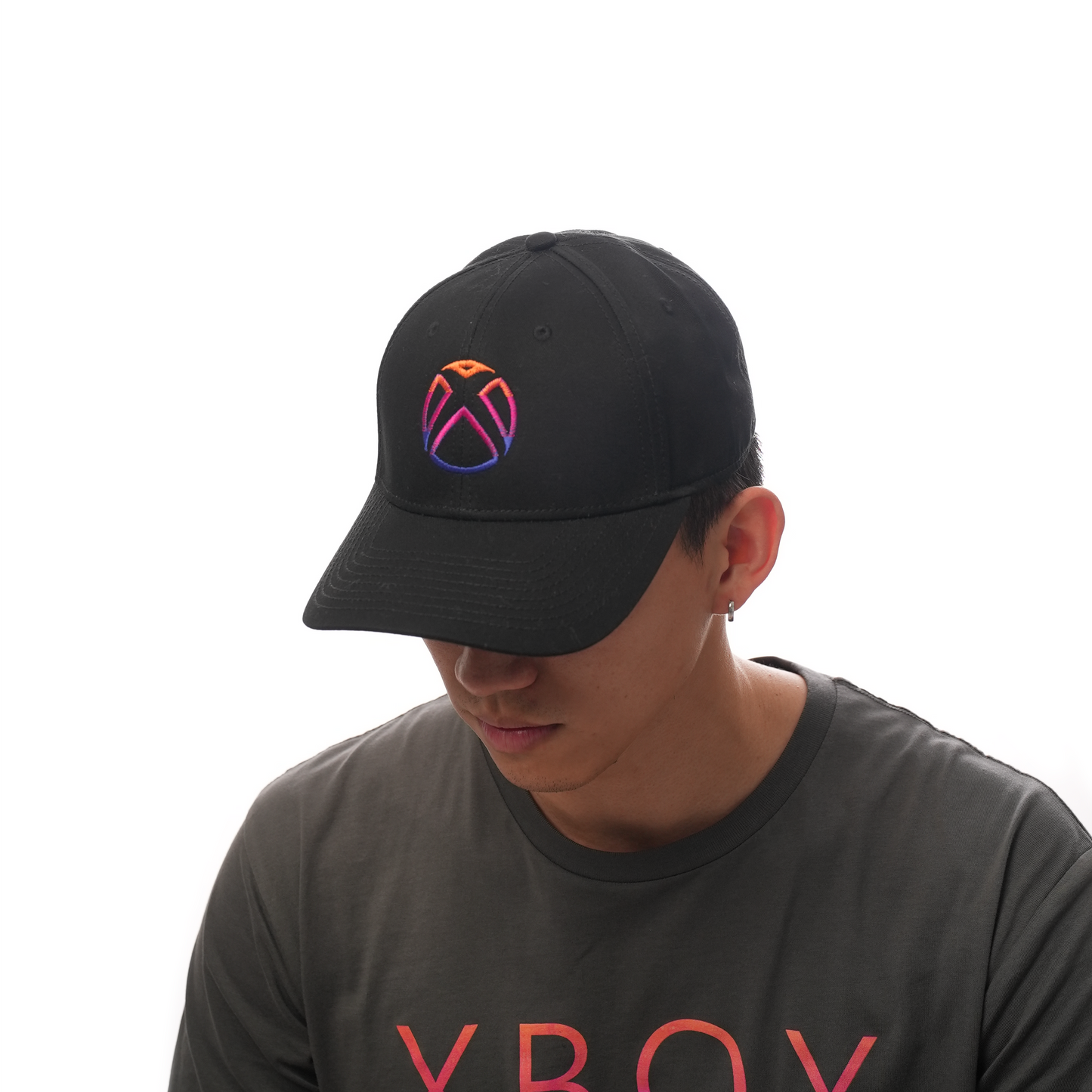 Xbox Summer Wave Black Snapback Hat