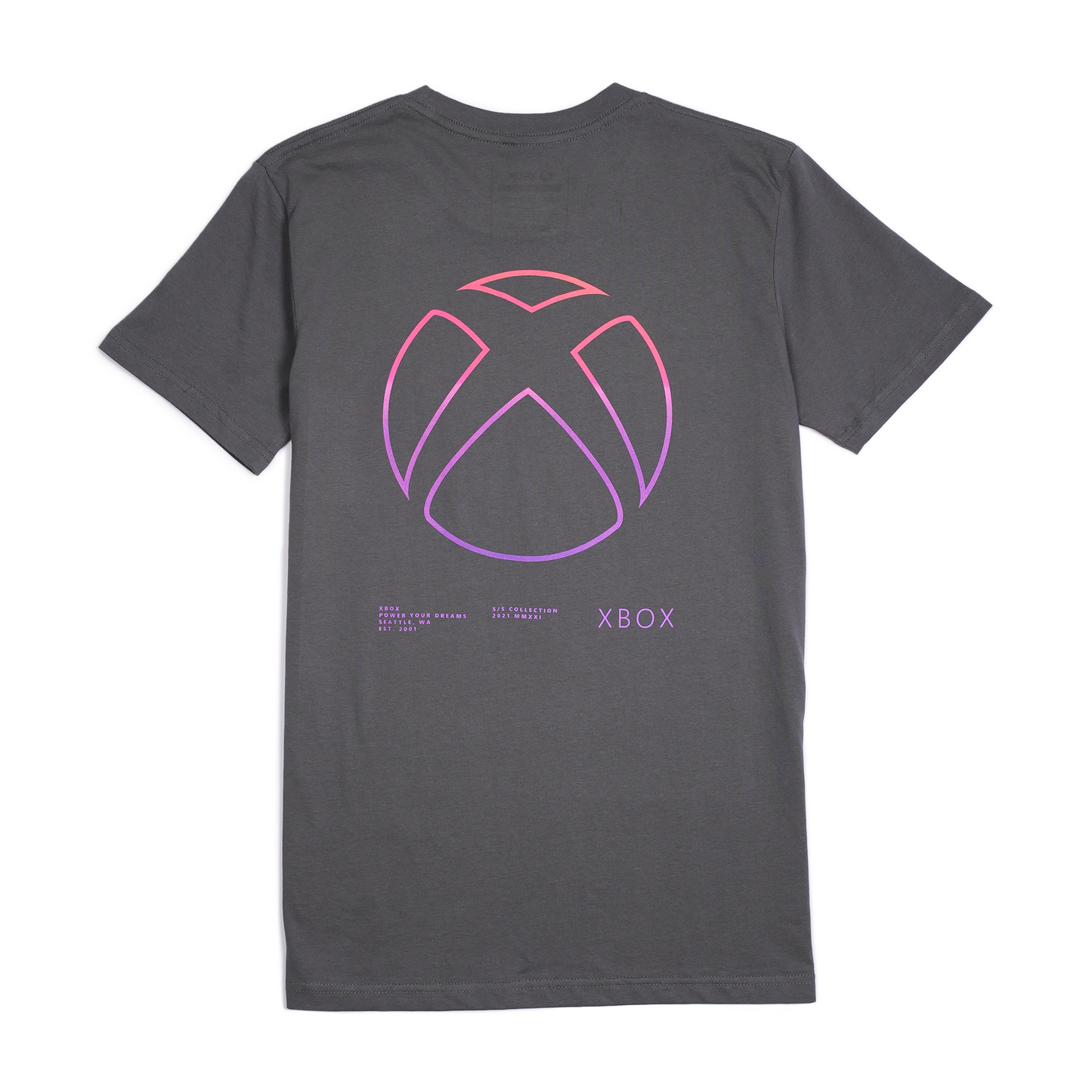 Xbox Summer Wave Charcoal Tee