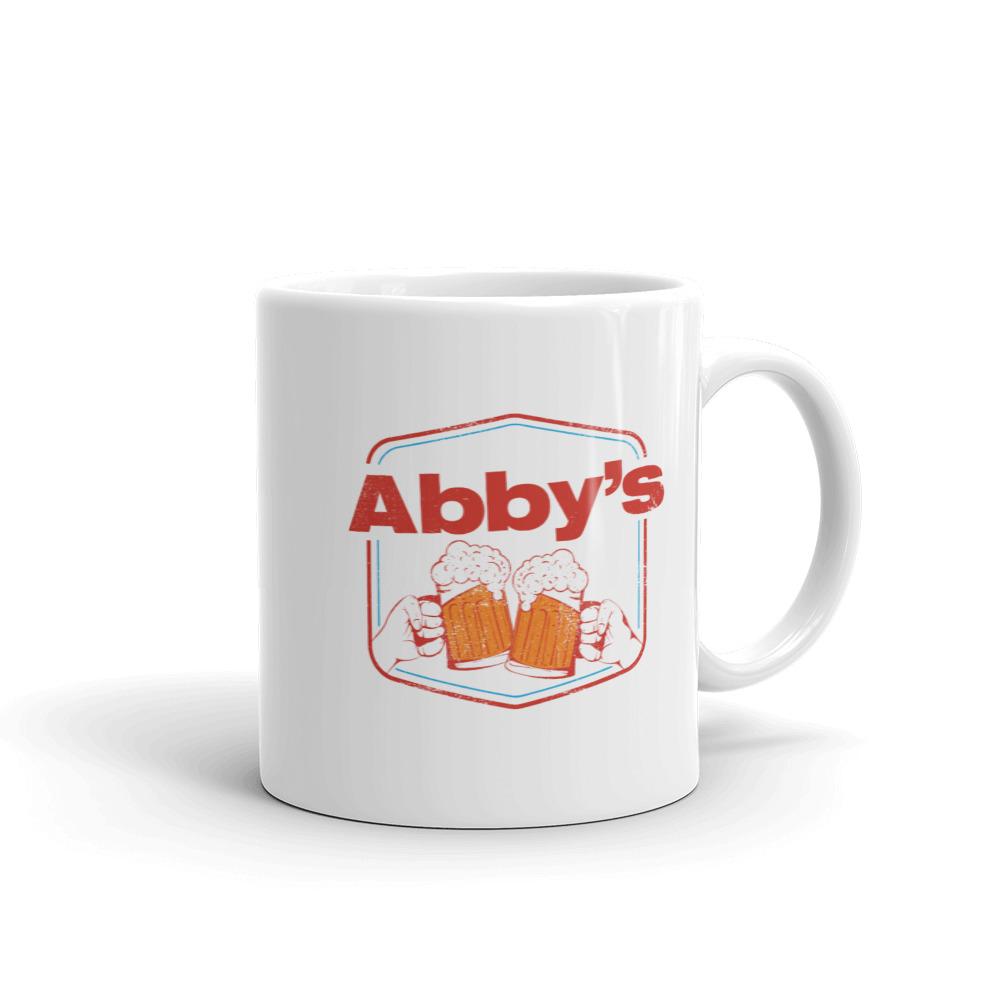 Abby's Cheers White Mug