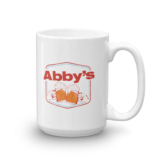 Abby's Cheers White Mug
