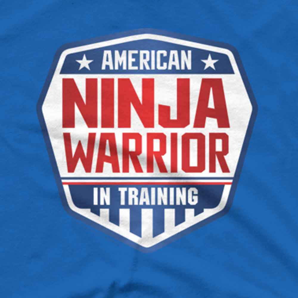 American Ninja Warrior In Training Men's Short Sleeve T-Shirt
