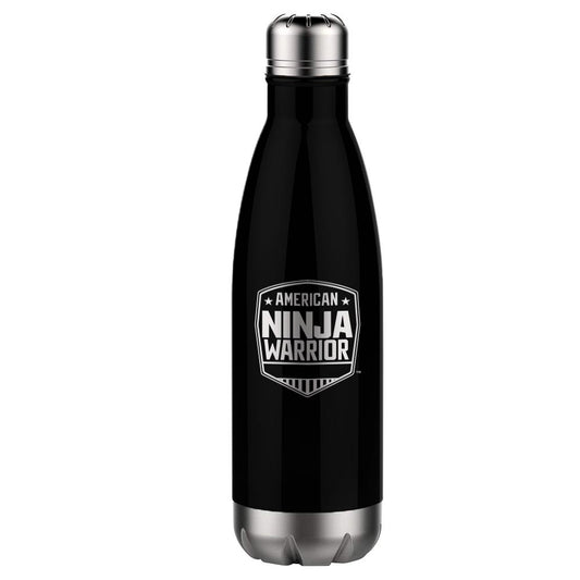 American Ninja Warrior Logo 17 oz Stainless Steel Slim Water Bottle