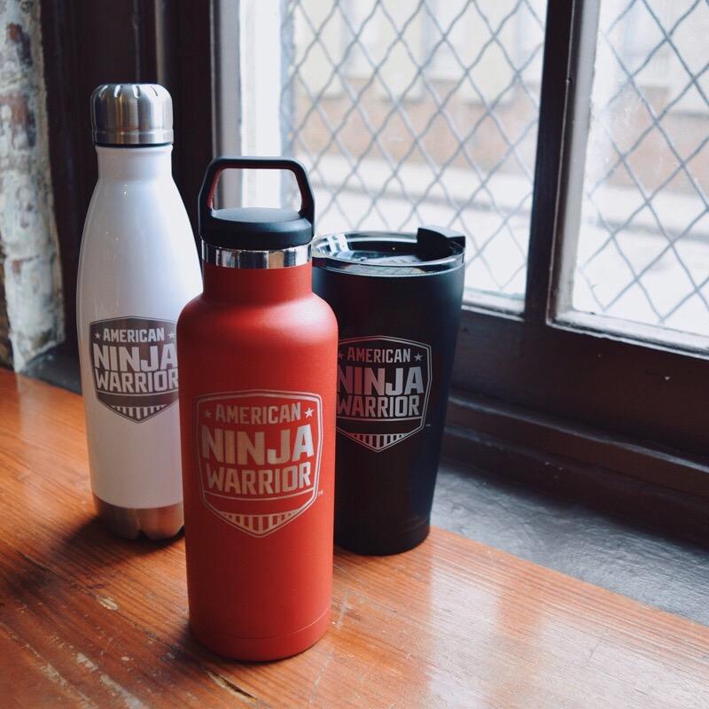 American Ninja Warrior RTIC Water Bottle
