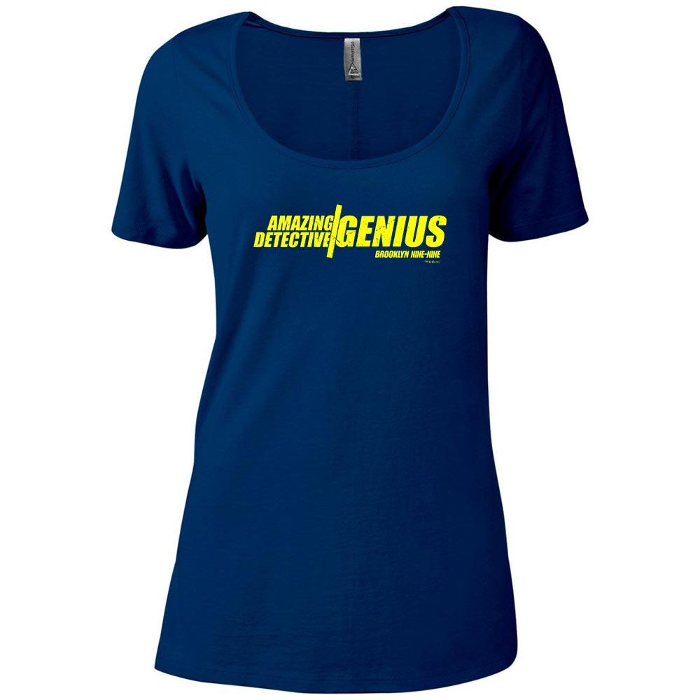 Brooklyn Nine-Nine Amazing Detective Genius Women's Relaxed Scoop Neck T-Shirt