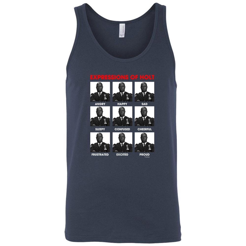 Brooklyn Nine-Nine Expressions of Holt Unisex Tank Top