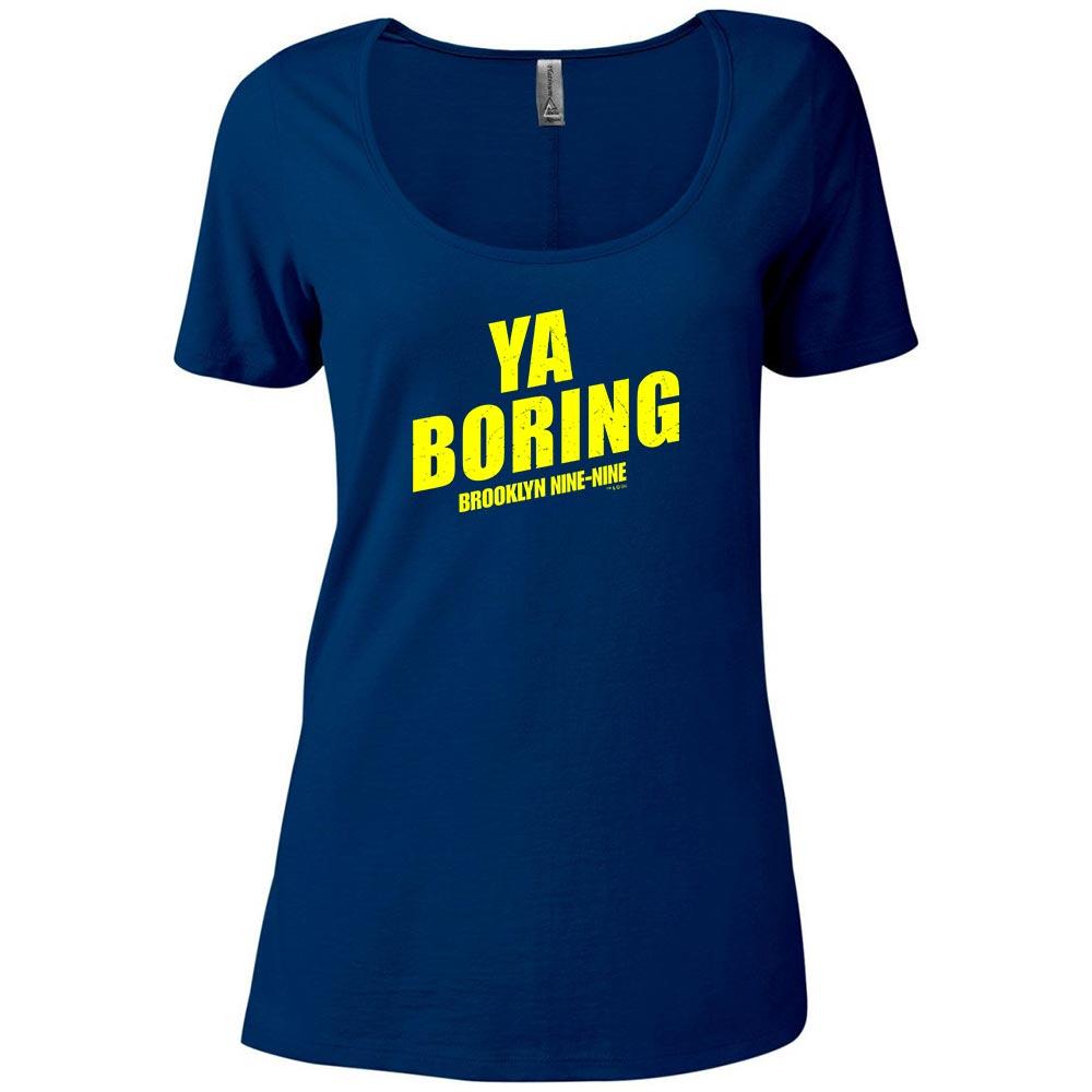 Brooklyn Nine-Nine Ya Boring Women's Relaxed Scoop Neck T-Shirt