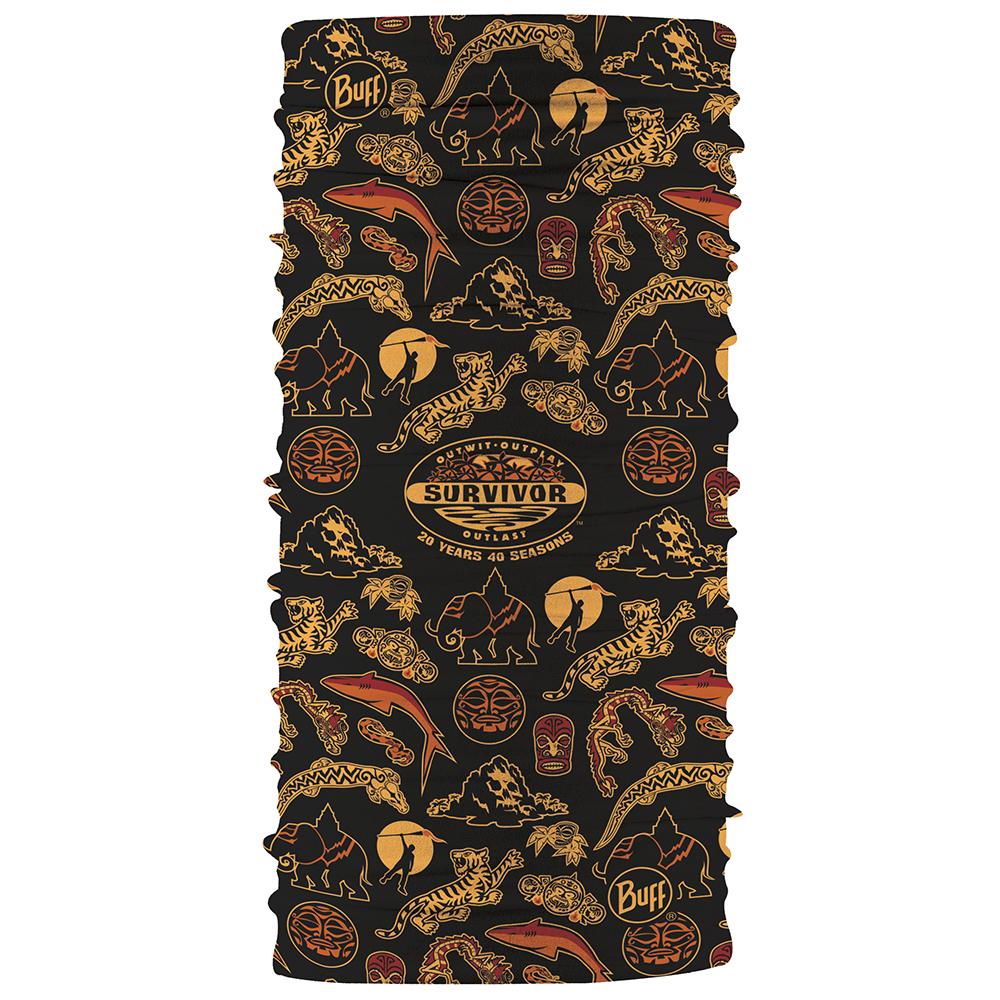 Survivor 20 Years 40 Seasons Commemorative Black BUFF ® Headwear | Official CBS Entertainment Store