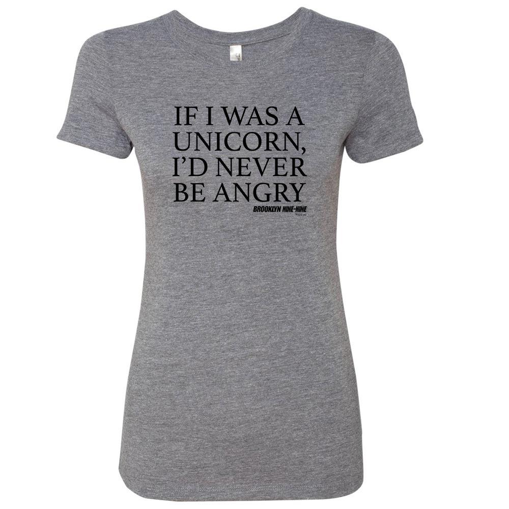 Brooklyn Nine-Nine If I was a Unicorn Women's Tri-Blend Short Sleeve T-Shirt