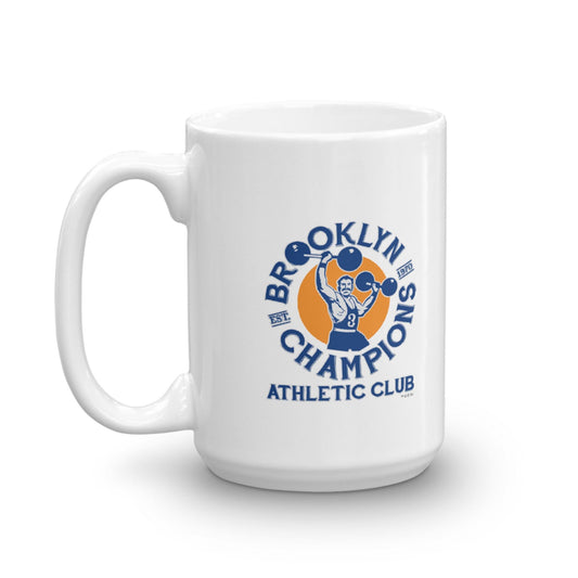 Champions Brooklyn Athletic Club White Mug