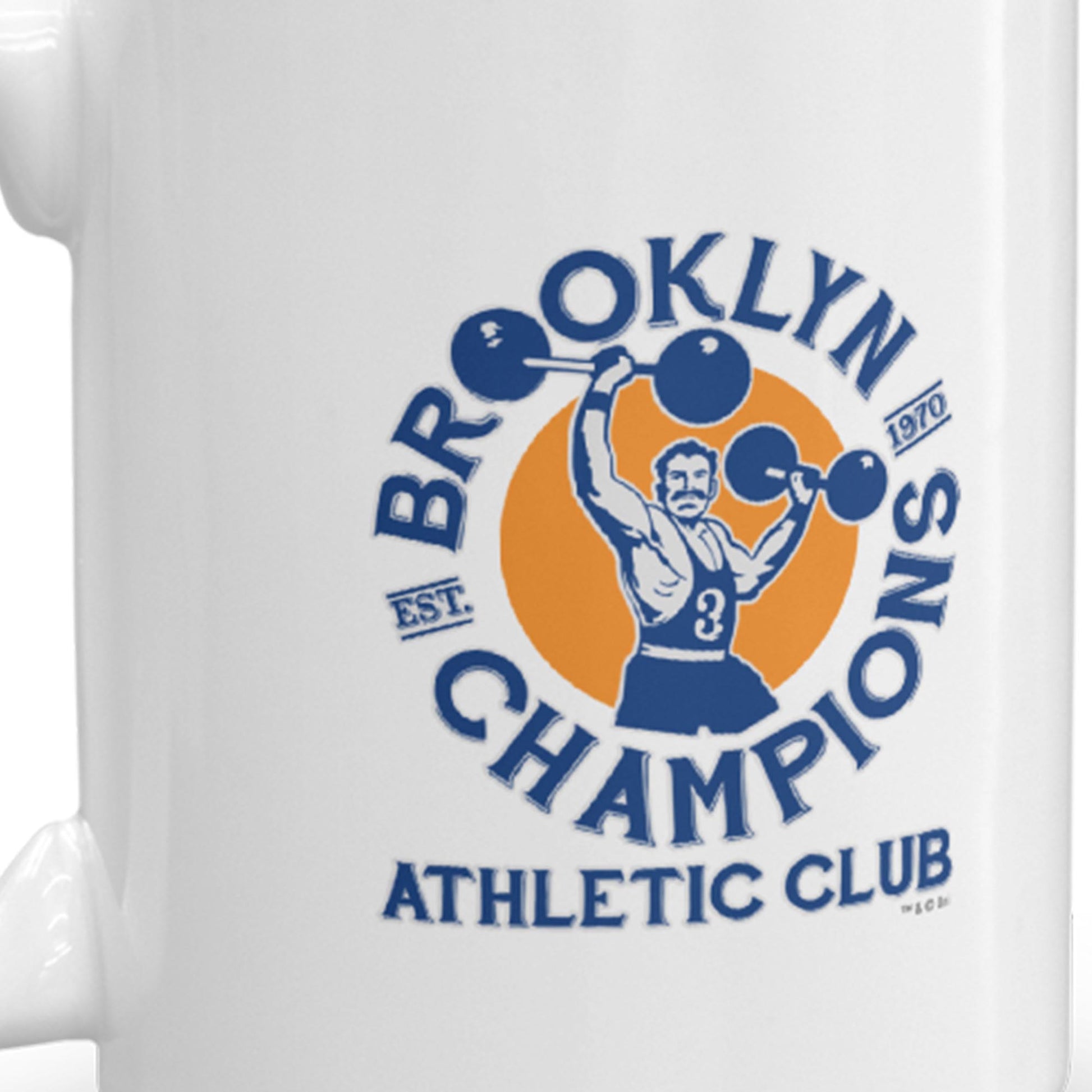 Champions Brooklyn Athletic Club White Mug