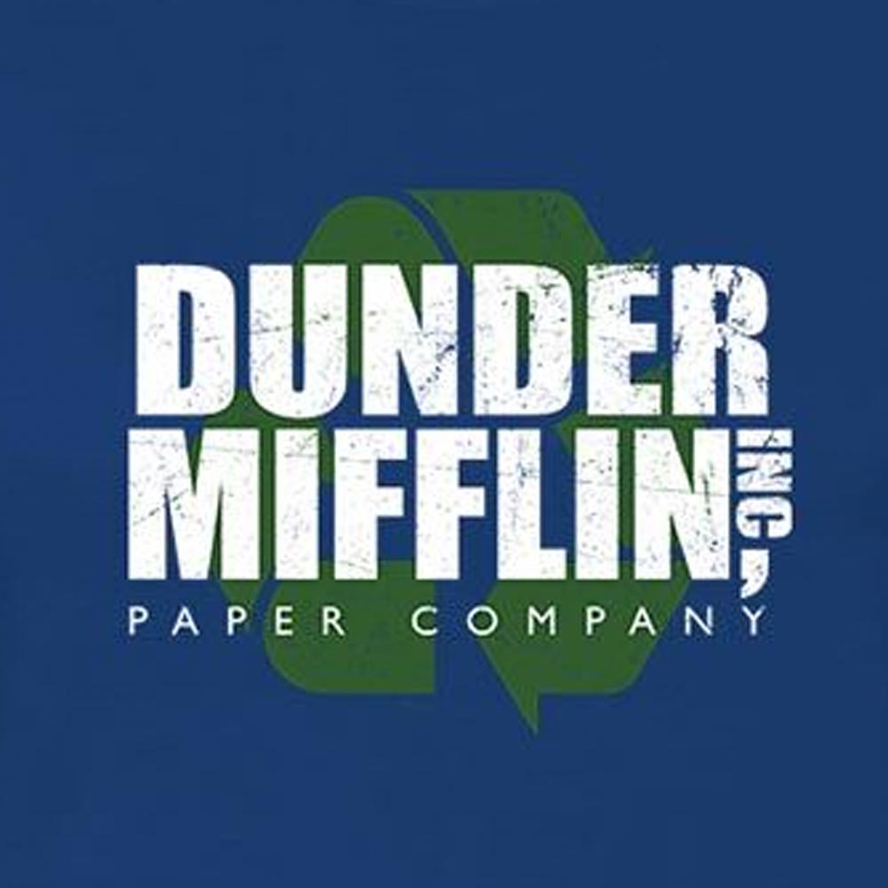 The Office Dunder Mifflin Recycle Women's Short Sleeve T-Shirt
