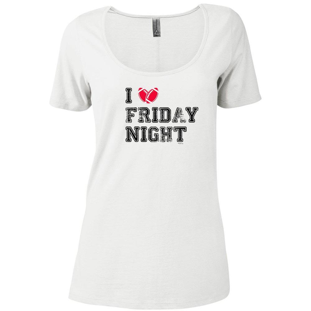 Friday Night Lights I Love Friday Night Women's Relaxed Scoop Neck T-Shirt