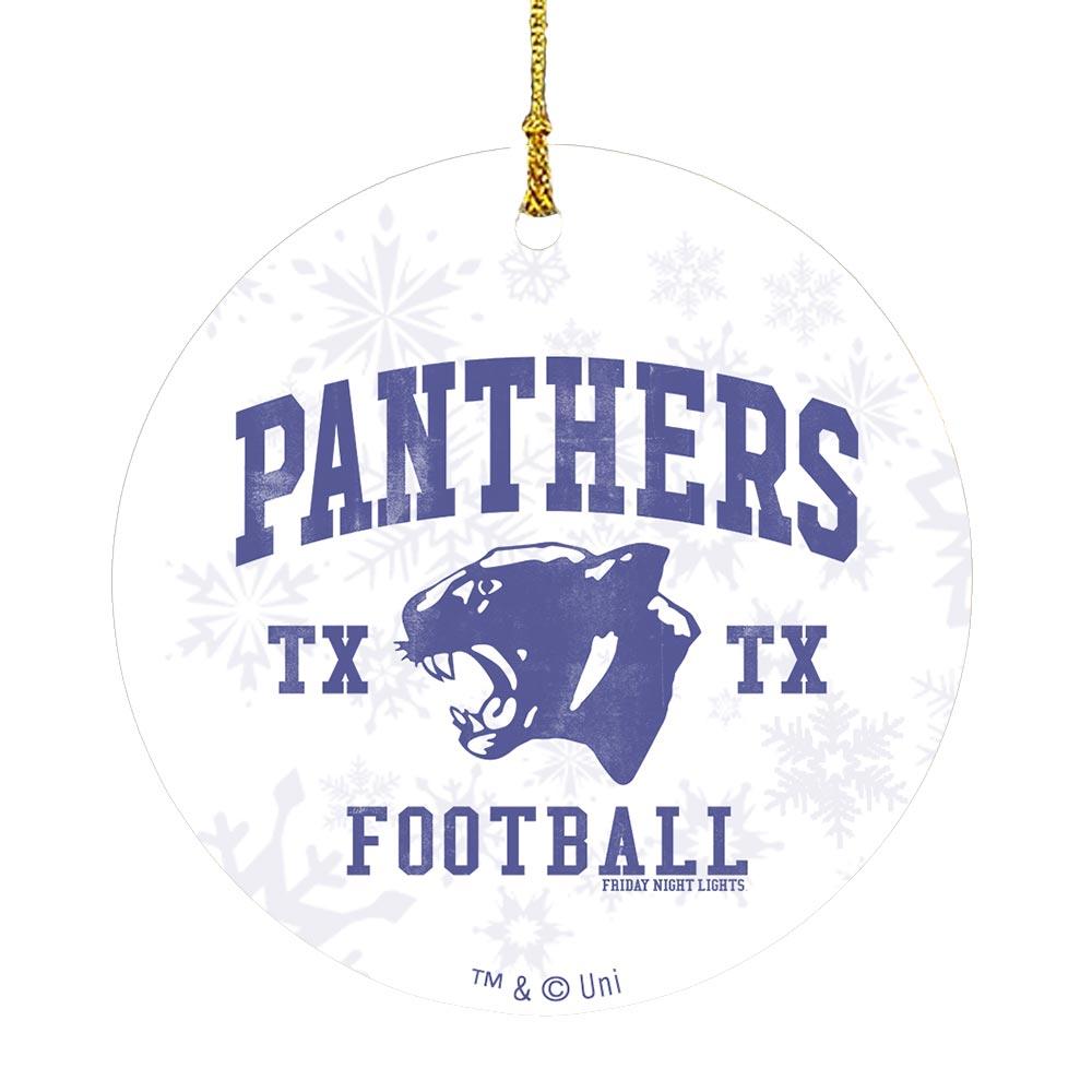 Friday Night Lights Panthers Ornament