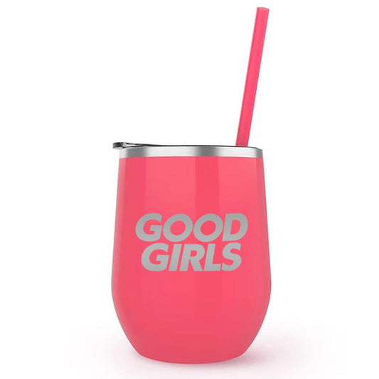 Good Girls Logo Wine Tumbler