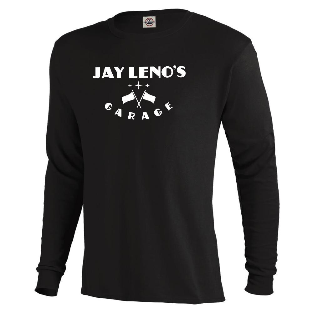 Jay Leno's Garage Original Vertical Logo Sleeve T-Shirt