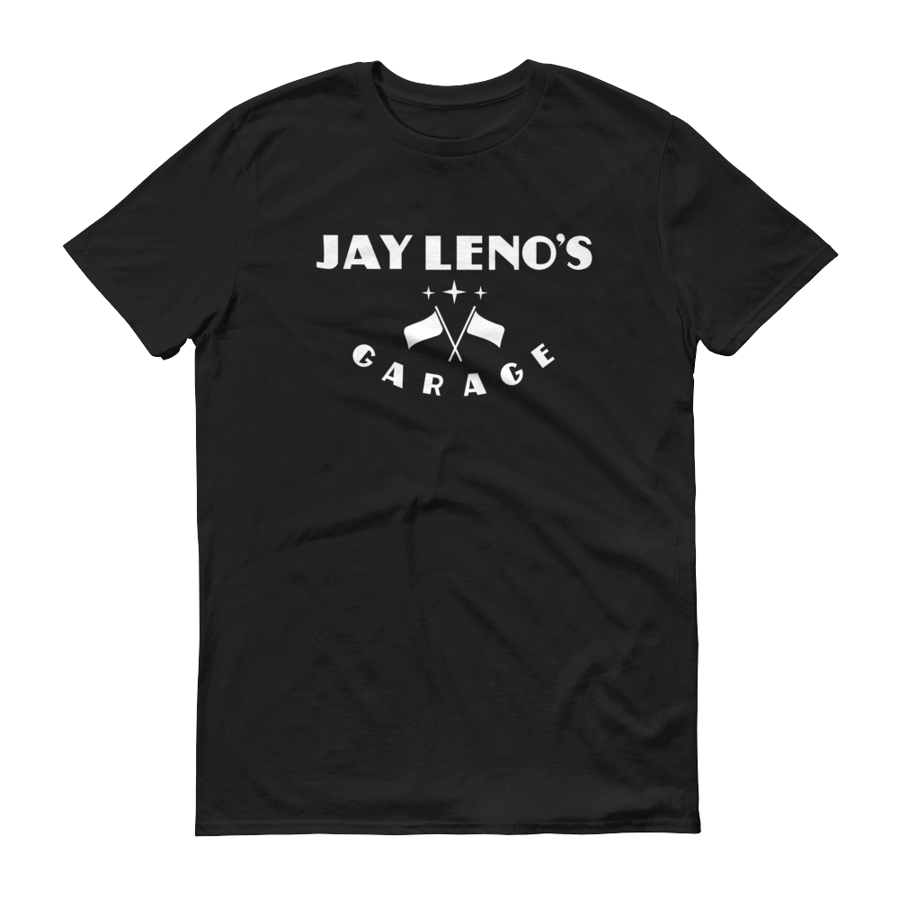 Jay Leno's Garage Original Vertical Logo Men's T-Shirt
