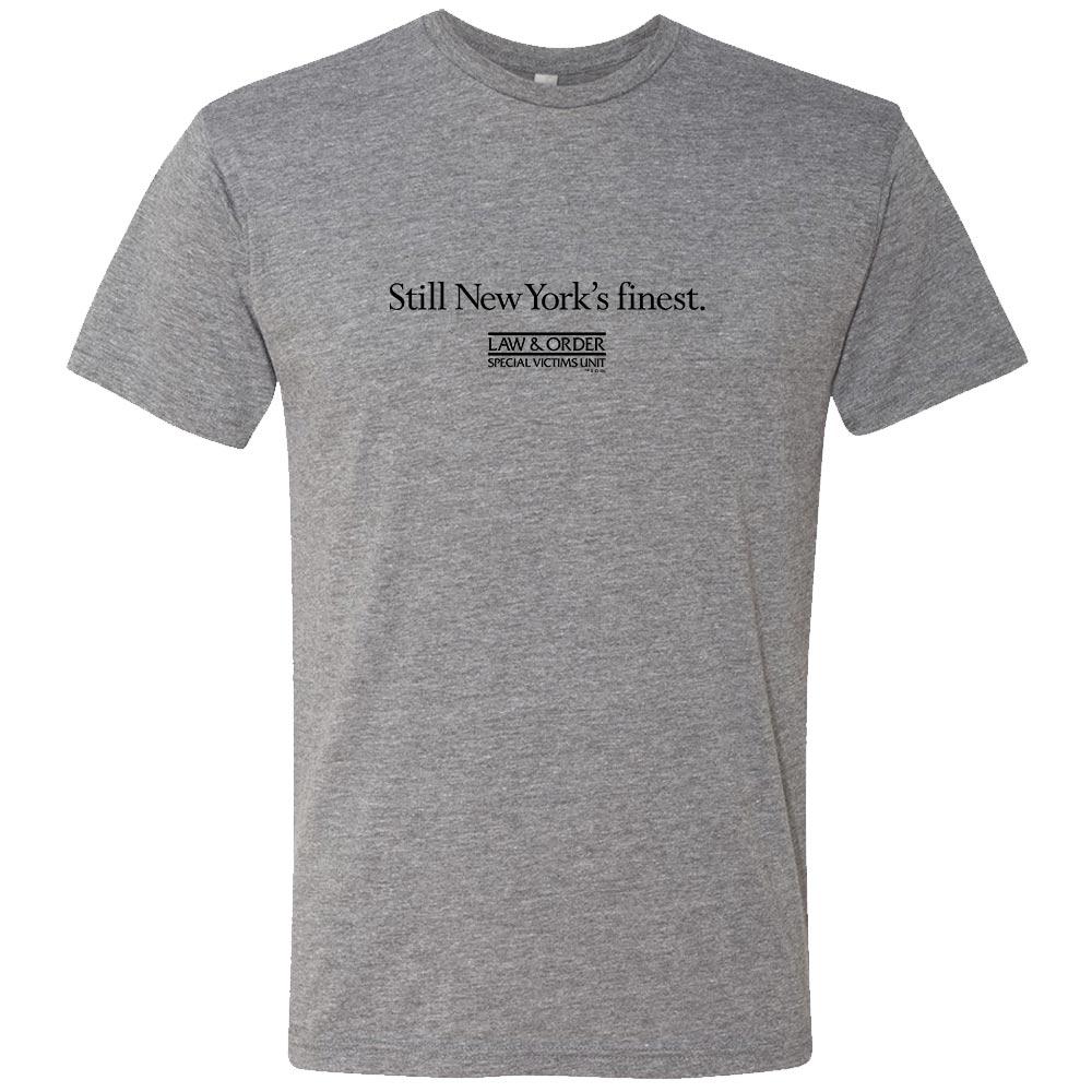 Law & Order: SVU Still New York's Finest Men's Men's Tri-Blend T-Shirt