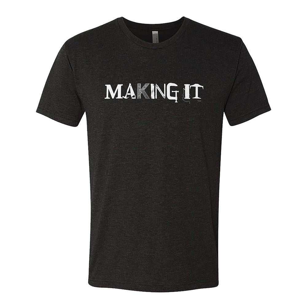 Making It Logo Men's Tri-Blend Short Sleeve T-Shirt