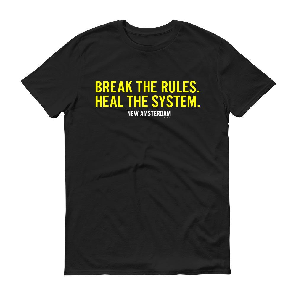 New Amsterdam Break the Rules Men's Short Sleeve T-Shirt