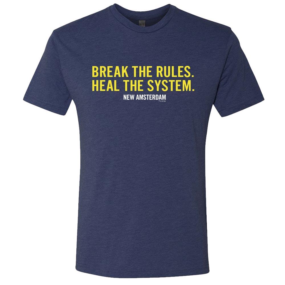 New Amsterdam Break the Rules Men's Tri-Blend Short Sleeve T-Shirt