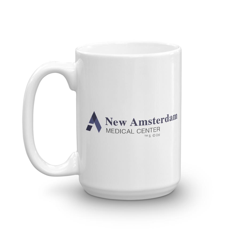 New Amsterdam Medical Center White Mug