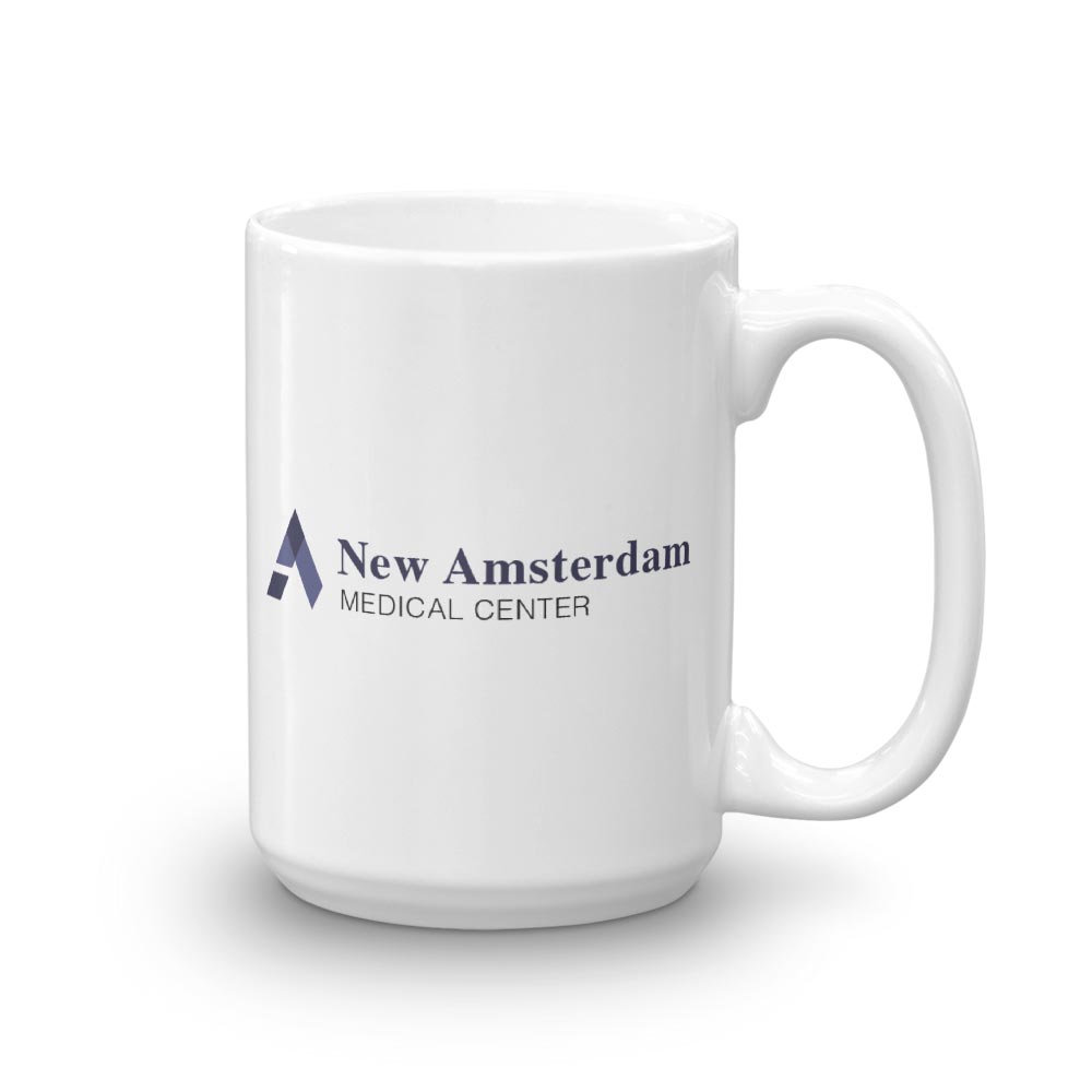 New Amsterdam Medical Center White Mug