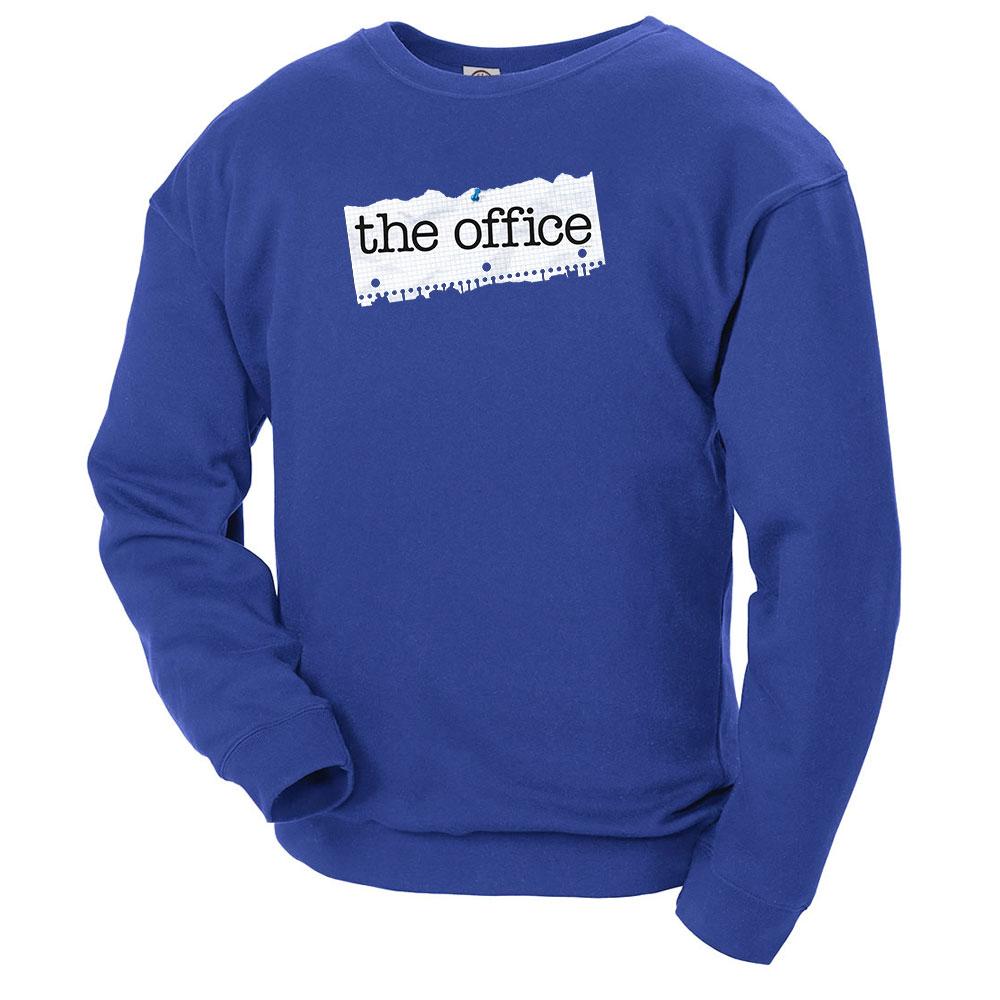 The Office Paper Logo Crew Neck Sweatshirt