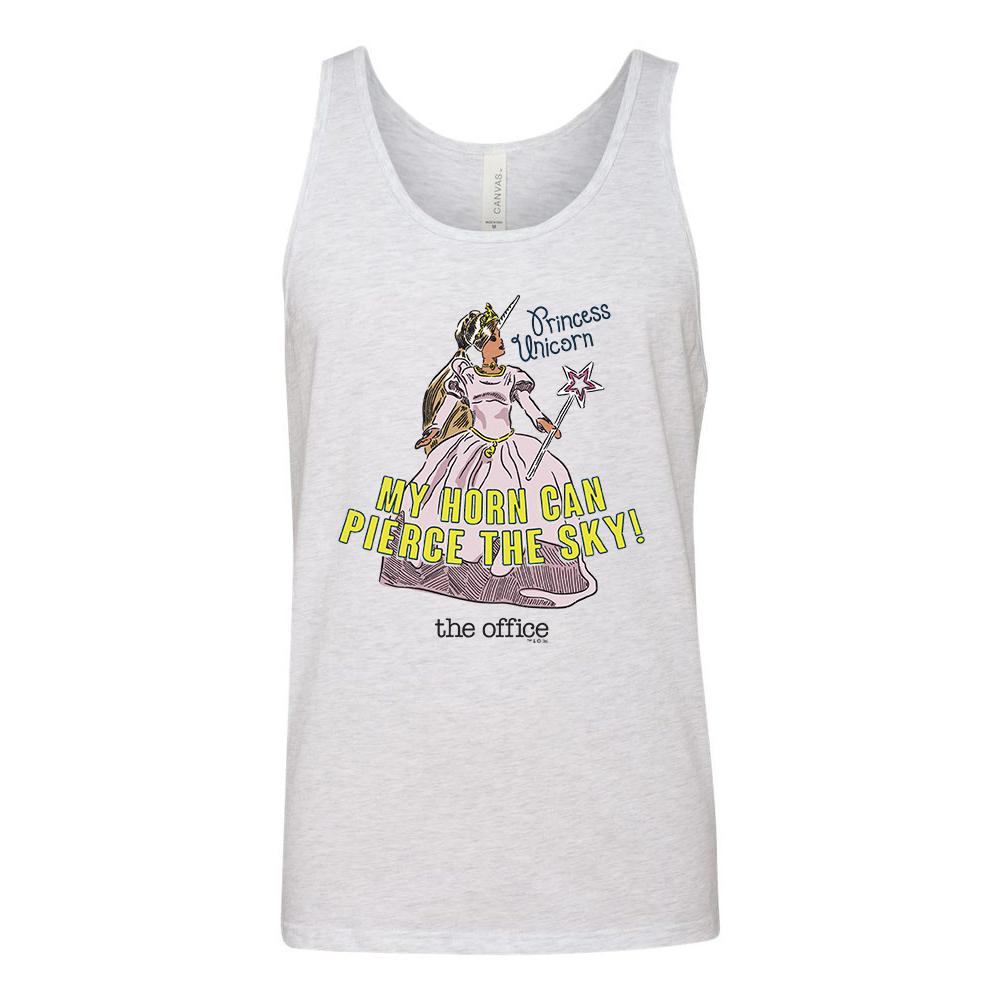 The Office Princess Unicorn Unisex Tri-blend Tank Top