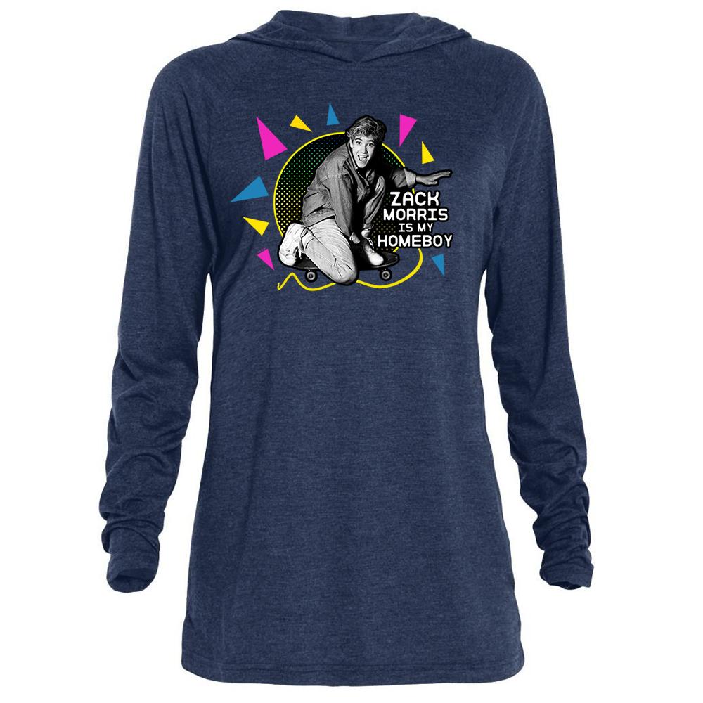 Saved By The Bell Zack Morris is my Homeboy Tri-Blend Raglan Hoodie