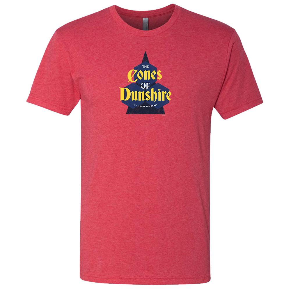 Parks and Recreation The Cones of Dunshire Men's Tri-Blend Short Sleeve T-Shirt