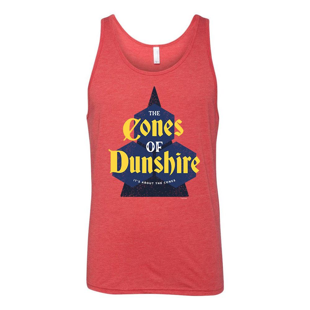 Parks and Recreation The Cones of Dunshire Tri-Blend Tank Top