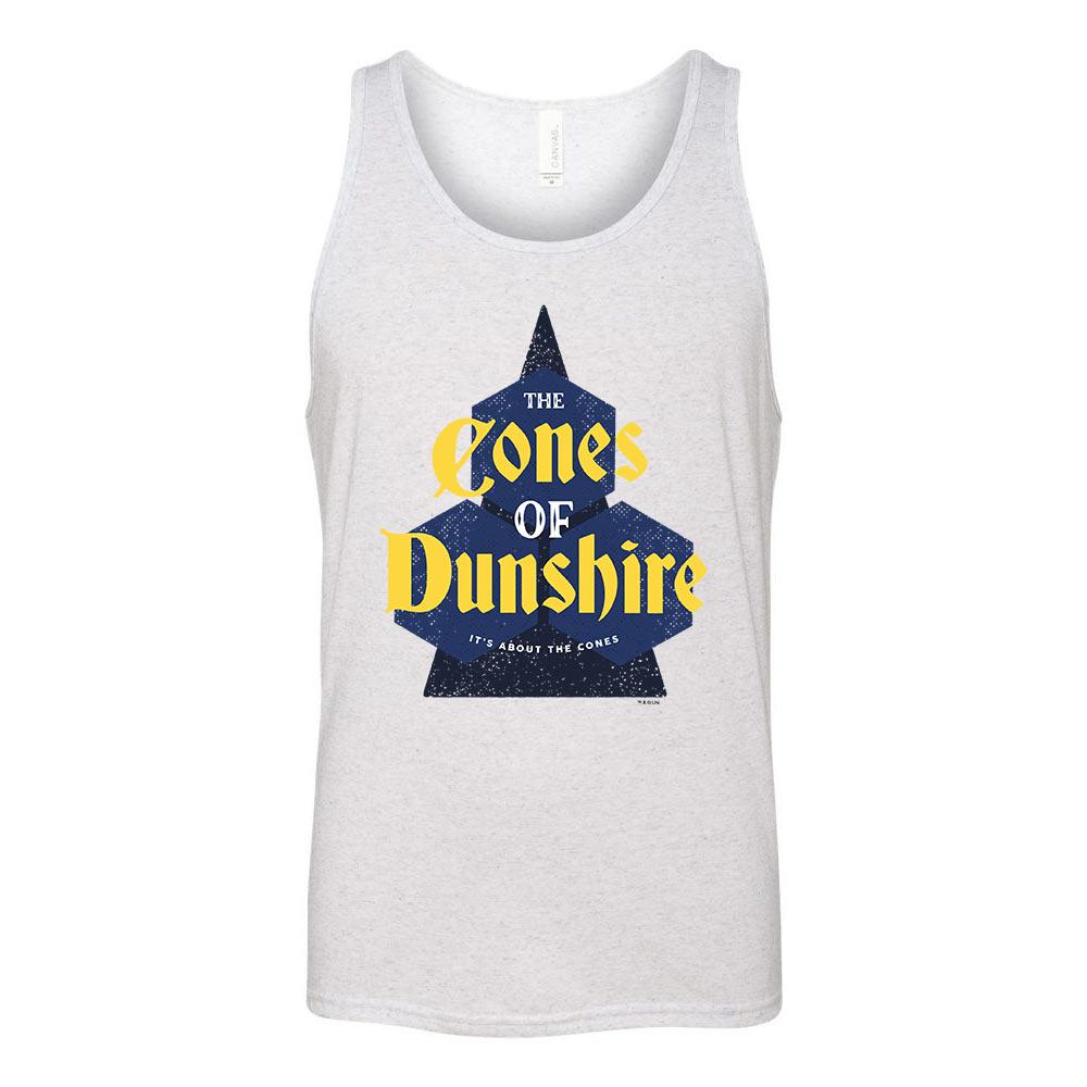 Parks and Recreation The Cones of Dunshire Tri-Blend Tank Top