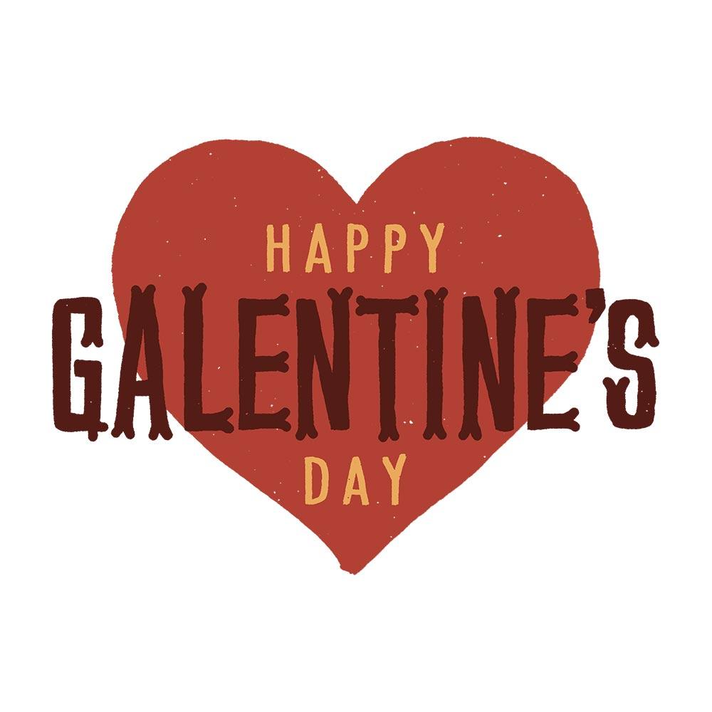 Parks and Recreation Happy Galentine's Day White Mug