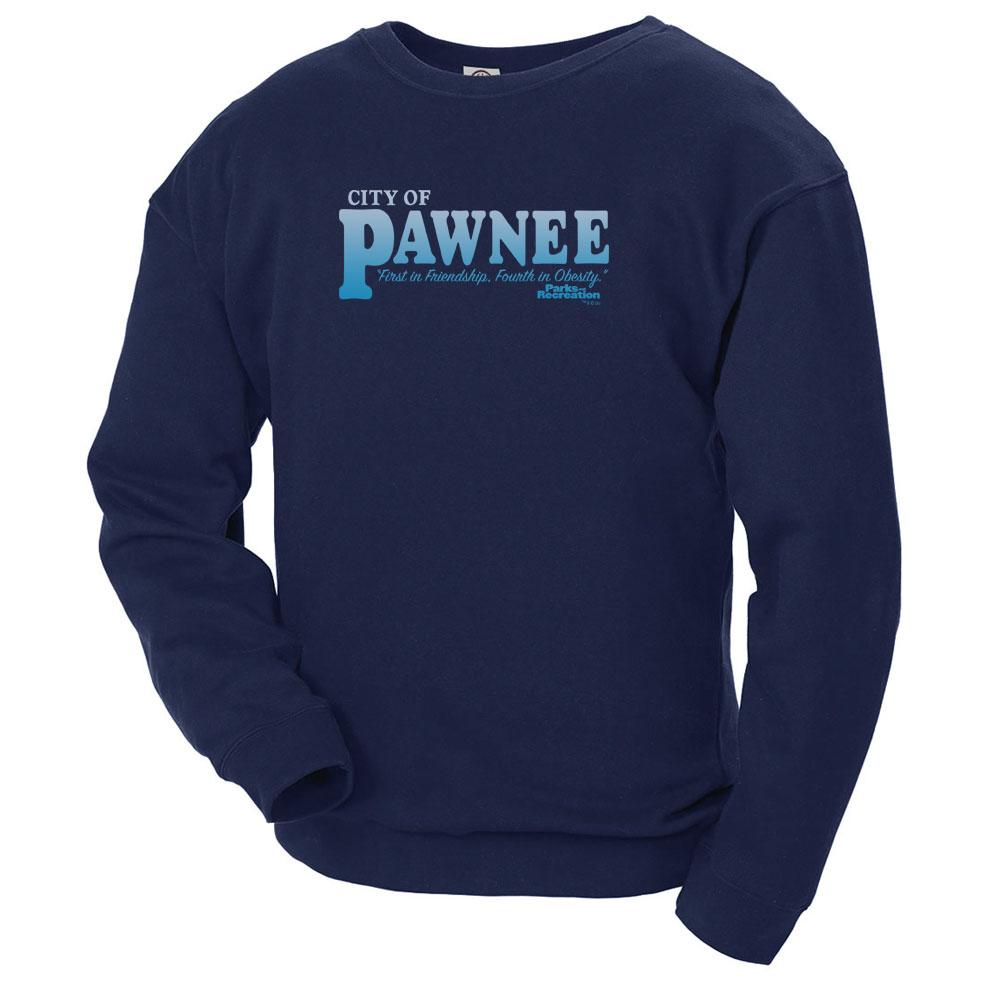 Parks and Recreation Pawnee Crew Neck Sweatshirt
