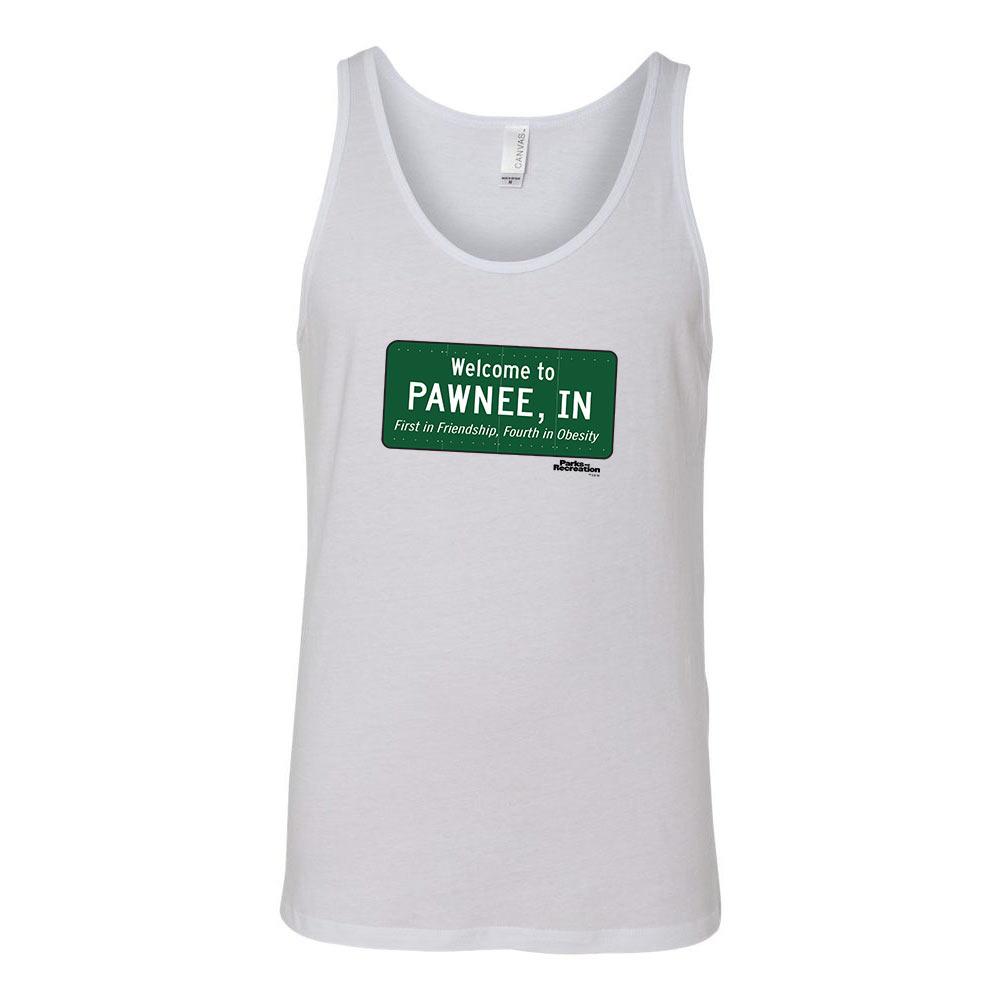 Parks and Recreation Pawnee Sign Tank Top