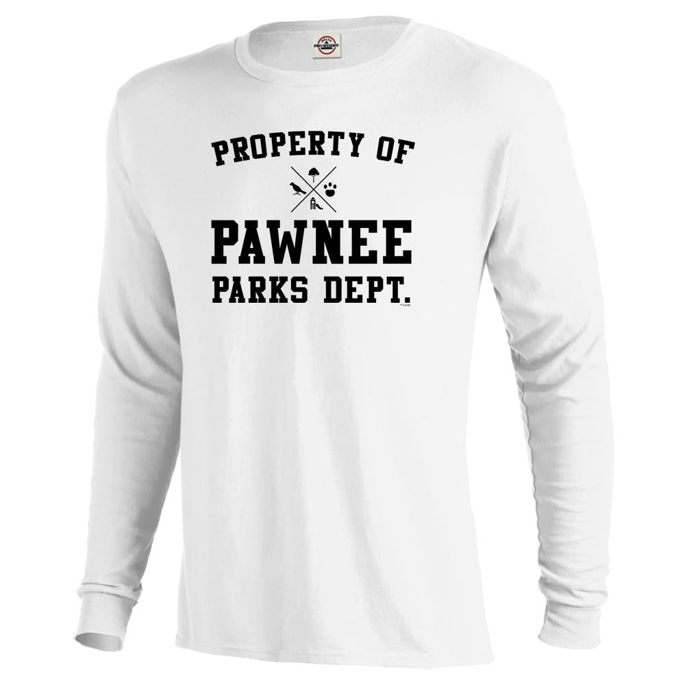 Parks and Recreation Property of Pawnee Long Sleeve T-Shirt